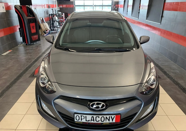 Hyundai I30 cena 34500 przebieg: 187000, rok produkcji 2013 z Narol małe 79